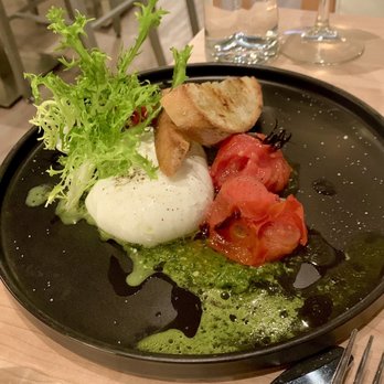 Alta Marea - Warm burrata caprese: the presentation was beautiful! Absolutely delicious - Italian Near Me - St  Augustine, Florida