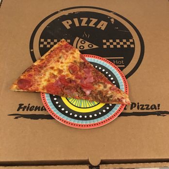 Luna's Pizza and Restaurant - One slice of the Meat Lover's 24" Pizza - Italian Near Me - Oakboro, North Carolina Luna's Pizza and Restaurant - One slice of the Meat Lover's 24" Pizza - Italian Near Me - Oakboro, North Carolina