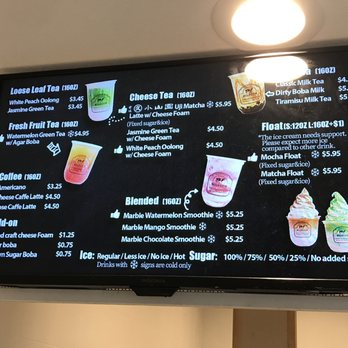 Sweet Cow Cafe - Menu - Ice Cream & Frozen Yogurt Near Me - Pasadena, California
