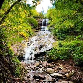 Beulach Ban Falls - Happy waterfall Wednesday from beautiful Beulach Ban Falls in Cape Breton Highlands National Park, Canada! (Early October 2024) - Hiking Near Me