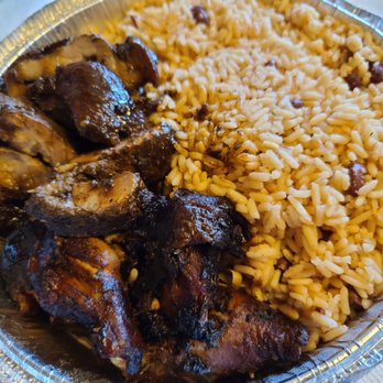 Uncle Don’s Kitchen - Jerk pork and jerk chicken. - Caribbean Near Me - Hicksville, New York