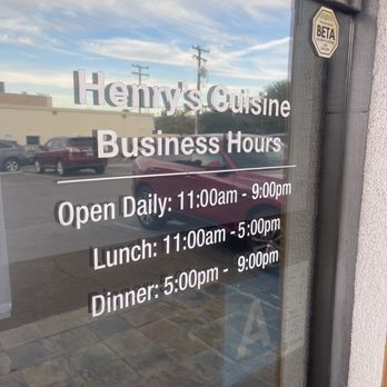 Henry's Cuisine - Hours - Asian Fusion Near Me - Alhambra, California Henry's Cuisine - Hours - Asian Fusion Near Me - Alhambra, California