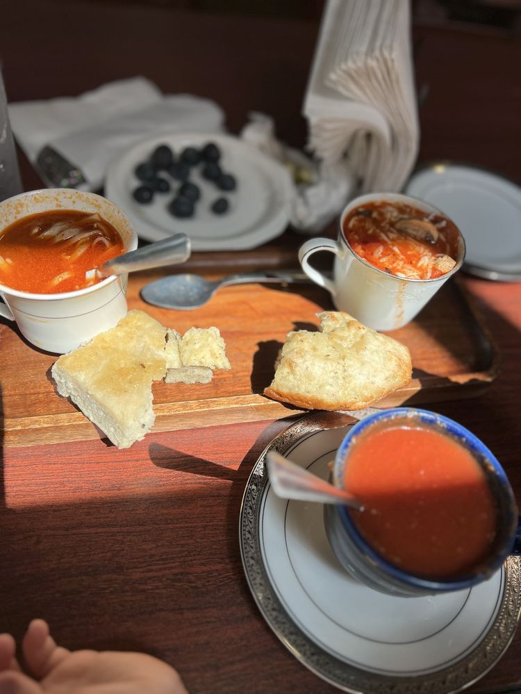 Ansonia Soup Company At The Rock Logo