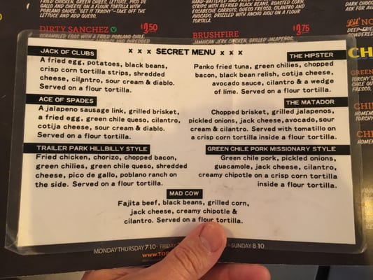 Menu photo 4 Torchy's Tacos Houston, TX
