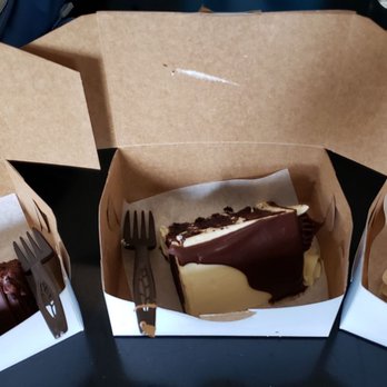 Sugar Bakery - L-R: Chocolate Fudge, Chocolate and Vanilla Cream, Lemon Chiffon cakes. - Bakeries Near Me - Seattle, Washington Sugar Bakery - L-R: Chocolate Fudge, Chocolate and Vanilla Cream, Lemon Chiffon cakes. - Bakeries Near Me - Seattle, Washington