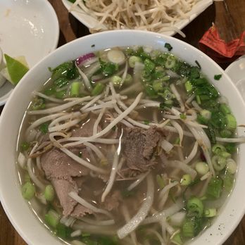 Saigon Kitchen - Pho with beef and brisket - regular - Vietnamese Near Me - Fort Lee, New Jersey
