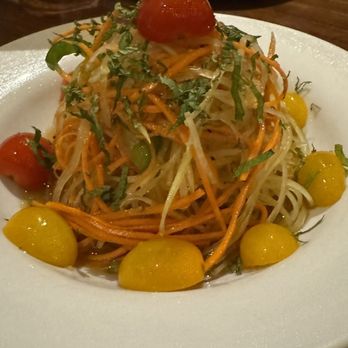 Chubby Noodle - Probably the best papaya salad I've ever had. - Asian Fusion Near Me - Cabo San Lucas, BCS