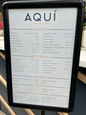 Menu photo 2 Cafe Aqui Rochester, MN