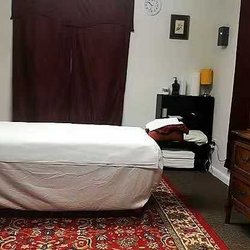 Ella Rose Massage - Our 'Flex room'.  This room is a single massage room, but can be reconfigured for Thai massage, foot massage, or couples massage as needed.