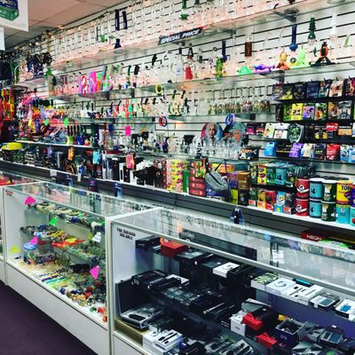 Large Selection! - Come in and check out our huge selection of Glass Pipes, Vapes, and e-Liquid.