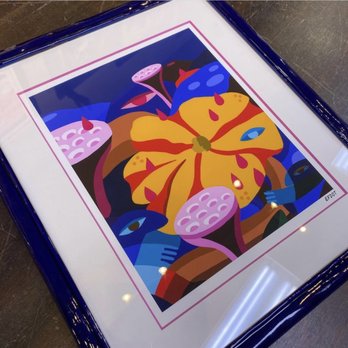 Frame Monster Design Laboratory - One of my dealer's choice pieces - Framing Near Me - Los Angeles, California Frame Monster Design Laboratory - One of my dealer's choice pieces - Framing Near Me - Los Angeles, California
