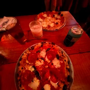 Roberta's - Hot honey pie with pepperoni - Pizza Near Me - Brooklyn, New York Roberta's - Hot honey pie with pepperoni - Pizza Near Me - Brooklyn, New York
