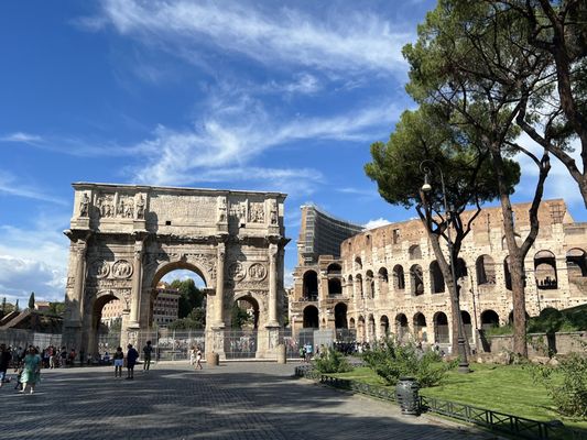 Arch of Constantine by null
