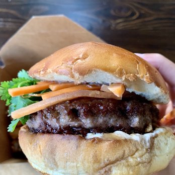 Saigon Social - Banh Mi Burger- was great but pretty iffy service here - Vietnamese Near Me - New York, New York Saigon Social - Banh Mi Burger- was great but pretty iffy service here - Vietnamese Near Me - New York, New York