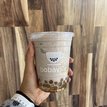 Bobaville - Taro smoothie with handmade boba - Bubble Tea Near Me - San Francisco, California
