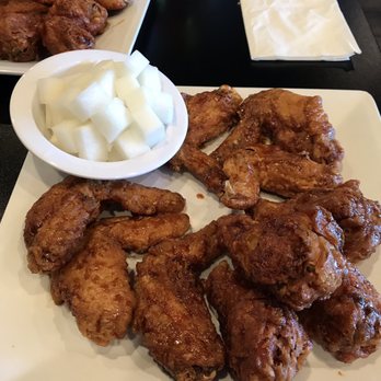 Bonchon Natomas - Soy garlic wings - Korean Near Me - Sacramento, California