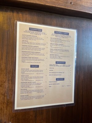 Menu photo 1 The Brakeman American Grill Victor, ID Menu photo 1 The Brakeman American Grill Victor, ID