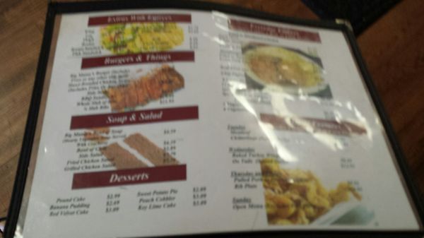 Menu photo 6 Big Mama's Soul Food Augusta, GA
