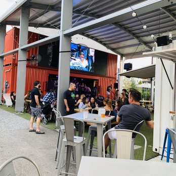 Boxi Park - Seating area (one of many) - Bars Near Me - Orlando, Florida Boxi Park - Seating area (one of many) - Bars Near Me - Orlando, Florida