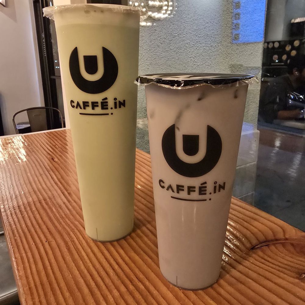 CAFFE:iN - Santa Clara - Matcha ice cream milk tea and taro milk tea. - Coffee & Tea Near Me - Santa Clara, California