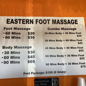Eastern Foot Massage - Current prices - Massage Therapy Near Me - Houston, Texas Eastern Foot Massage - Current prices - Massage Therapy Near Me - Houston, Texas