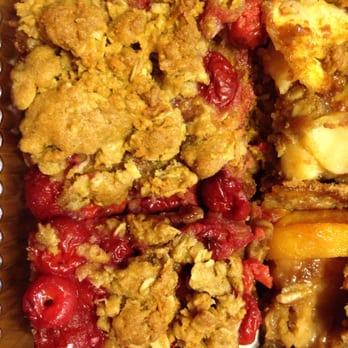 Great Harvest Bread - Fruit bars, not too sweet, very good! Like crunchy baked oatmeal with fruit filling. - Bakeries Near Me - Lafayette, Indiana