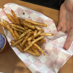 Cajun fries were delicious!