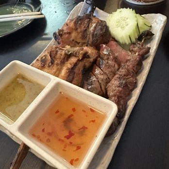 Nok’s Kitchen - Skewers mixed - Laotian Near Me - Westminster, California Nok’s Kitchen - Skewers mixed - Laotian Near Me - Westminster, California