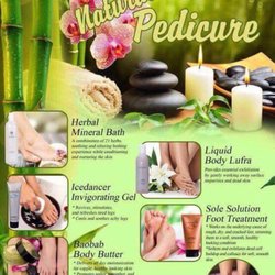 Qtee Nails #4 - OMG I love a Deluxe Natural Pedicure Treatment so very much! You should try and I'm sure you will love it!