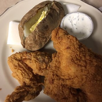 Chicken House - 2 piece white dinner with baked potato. - Chicken Shop Near Me - Olpe, Kansas Chicken House - 2 piece white dinner with baked potato. - Chicken Shop Near Me - Olpe, Kansas