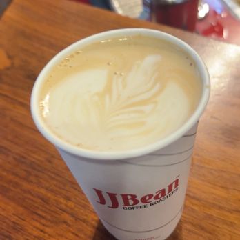 JJ Bean Coffee Roasters - Caramel latte w oat milk - Coffee Roasteries Near Me - Vancouver, British Columbia JJ Bean Coffee Roasters - Caramel latte w oat milk - Coffee Roasteries Near Me - Vancouver, British Columbia