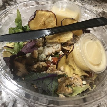 Panera Bread - Fuji Apple Chicken. Came half full in a small bowl. - Sandwiches Near Me - Cary, North Carolina Panera Bread - Fuji Apple Chicken. Came half full in a small bowl. - Sandwiches Near Me - Cary, North Carolina