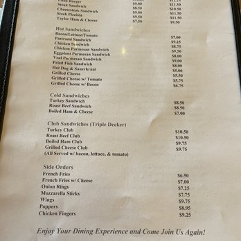 Pub 199 - Menu - Steakhouses Near Me - Mount Arlington, New Jersey