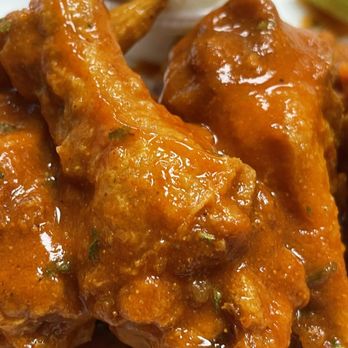 Ching's Hot Wings - Close up.  Hot Flavor. Yum - Chicken Wings Near Me - Memphis, Tennessee