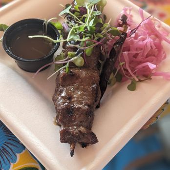 Lao’d Bar - Ribeye skewer - Cocktail Bars Near Me - Austin, Texas