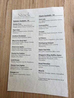 Menu photo 7 Stock Cafe Roanoke, VA Menu photo 7 Stock Cafe Roanoke, VA