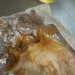 Chorizo Breakfast Burrito