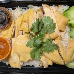 Hainanese Chicken Over Rice (delivery) Hainanese Chicken Over Rice (delivery)