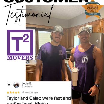 T Square Movers - Customer testimonials - Movers Near Me - Lincoln, Nebraska T Square Movers - Customer testimonials - Movers Near Me - Lincoln, Nebraska