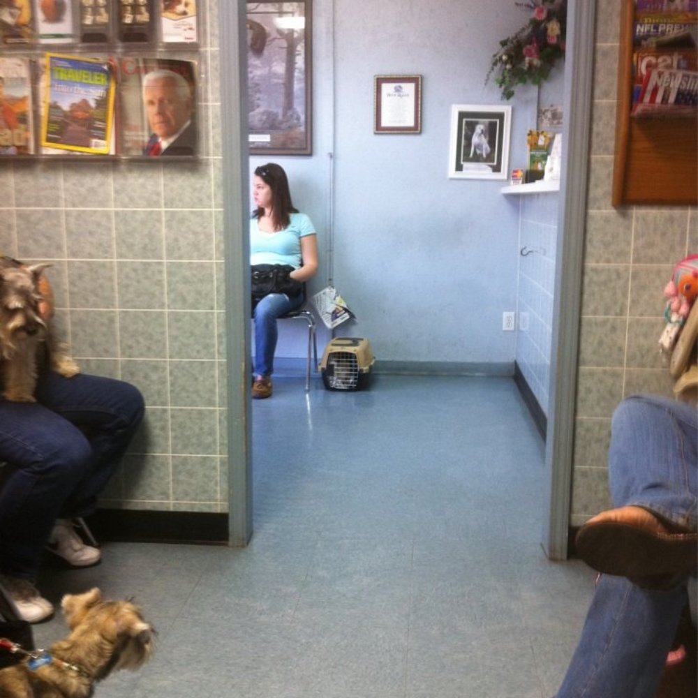 Waiting room area