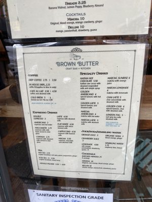 Menu photo 6 Brown Butter Brooklyn, NY