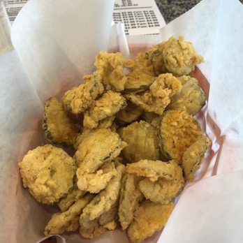 Rozay's Wingz - Fried pickles. The paste was still raw in the middle, I didn't eat anymore of it. - Chicken Wings Near Me - Tulsa, Oklahoma Rozay's Wingz - Fried pickles. The paste was still raw in the middle, I didn't eat anymore of it. - Chicken Wings Near Me - Tulsa, Oklahoma