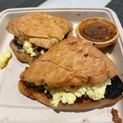 Egg & Chorizo Breakfast Sandwich