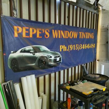 Pepe's Window Tinting - Car Window Tinting Near Me - Socorro, Texas