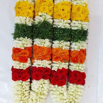 Jasmine Flowers - One of Top selling popular Occasional Garlands, construction with Lilly, Multicolored Button Rose, Green (Cedar) Mild fragrance. - Florists Near Me Jasmine Flowers - One of Top selling popular Occasional Garlands, construction with Lilly, Multicolored Button Rose, Green (Cedar) Mild fragrance. - Florists Near Me