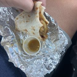 Irma's Cafe - chorizo con papa