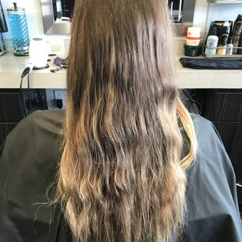 Onyx Salon - Before my hair was done then my after I posted a video :) - Hair Salons Near Me - Burlingame, California Onyx Salon - Before my hair was done then my after I posted a video :) - Hair Salons Near Me - Burlingame, California