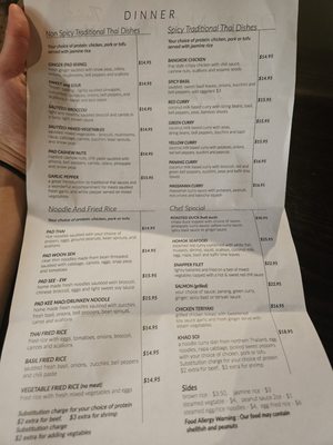 Menu photo 3 Thailicious Longwood, FL