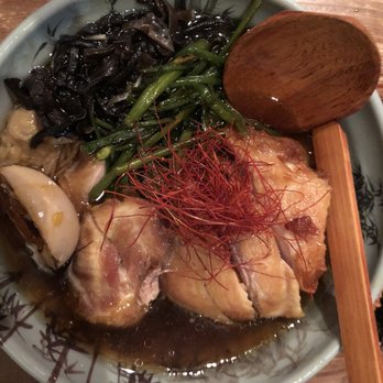 DOMU - Yuzu chicken ramen with extra chicken thigh - Ramen Near Me - Orlando, Florida DOMU - Yuzu chicken ramen with extra chicken thigh - Ramen Near Me - Orlando, Florida