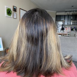 This is my hair after my 2nd visit. This is my hair after my 2nd visit.